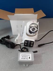 lot 19433 image: Smart Security Camera PTZ WiFi Night Vision - Retail $45