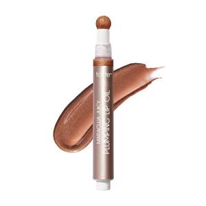 lot 19461 image: tarte maracuja juicy plumping lip oil - Hydrating & Volumizing Lip Plumper Gloss Balm with Nourishing Hyaluronic Acid, Plumps & Moisturizes, Vegan & Cruelty-Free, full size, shimmering maple - Retail $27