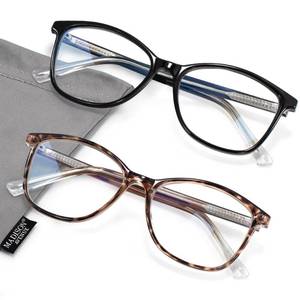 lot 19484 image: Madison Avenue Square Vintage TR90 Blue Light Blocking Reading Glasses for Women, Anti GlareEyestrain Computer Readers BlackTortoise 1.75 - Retail $20