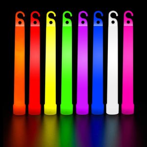 lot 45508 image: Glow Sticks Party Supplies for Kids and Adults (25pk Assorted) - 6 Inch Bulk Glow Light Up Sticks Party Favors, Glow in the Dark Party Decorations, Waterproof Nontoxic Glow Necklaces - Retail $14