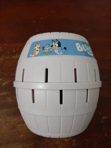 lot 45548 image: TOMY Pop Up Bluey Kids Game - Family and Preschool Games for Family Game Night - Kids Easter Gifts and Basket Fillers - 2-4 Players - Ages 4 Years and Up - Retail $18