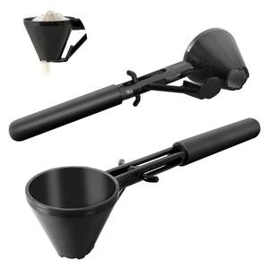 lot 45589 image: Measuring Scoop with Funnel for Filling Water Bottles with Protein Powder Milk Powder Filling Reusable K Cup Coffee Capsule with Coffee Grounds - Retail $15