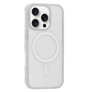 lot 45643 image: iPhone 16 Pro Max Case Only, Compatible with MagSafe, Magnetic Case for iPhone 16 Pro Max, TPU Slim Thin, Shockproof Full Protective, Anti-Scratch, Anti-Oil, Anti-Fingerprint (Clear) - Retail $20