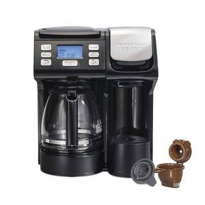 lot 45687 image: Hamilton Beach FlexBrew Trio Coffee Maker  56 fl oz Reservoir  49902 - Retail $175