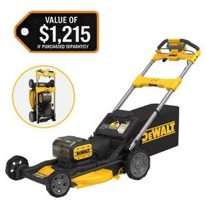 2x20V MAX 21 in. Cordless Battery Powered Self Propelled Lawn Mower Kit with (2) 10 Ah Batteries and Chargers - Retail: $649