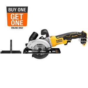 lot 16680 image: DeWALT Max Atomic 4-12  20V Brushless Circular Saw DCS571B (Bare Tool) - Retail $250