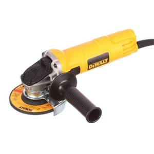 lot 16737 image: DEWALT Angle Grinder, One-Touch Guard, 4-12 -Inch (DWE4011) (B009ELXH1K) - Retail $74