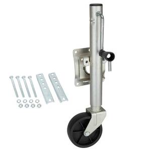lot 16842 image: TowSmart 7286 Marine Swivel Swing Down Boat Trailer Jack  Sidewind  1 000 lb Capacity - Retail $84