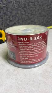 lot 1339 image: DVD-R 16x 50-Pack Blank Discs