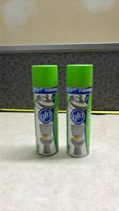 lot 1348 image: Glo Foaming Bathroom Cleaner - 2 Pack