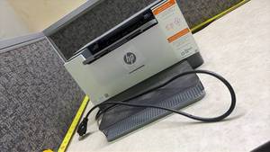 lot 1394 image: HP Laser Printer with Instant Ink Service