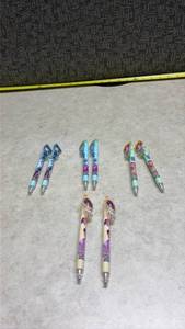 lot 1409 image: K-Pop Demon Hunters Characters Ballpoint Pens Set
