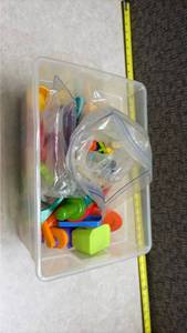 lot 1422 image: Play-Doh Collection in Storage Containers