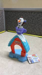 lot 1423 image: Fisher-Price Little People Disney Frozen Olafs Cocoa Cafe Playset