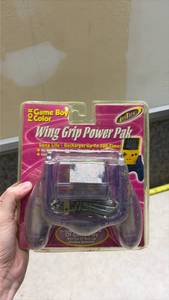 lot 1432 image: Game Boy Color Wing Grip Power Pak by Intec