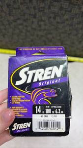 lot 1436 image: Stren Original Clear Fishing Line 14lb 100 Yards