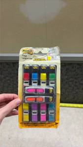 lot 1450 image: Post-it Flags Value Pack 328 Count Multi-Color