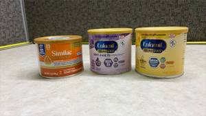 lot 1454 image: Mixed Brand Baby Formula Lot - Similac and Enfamil