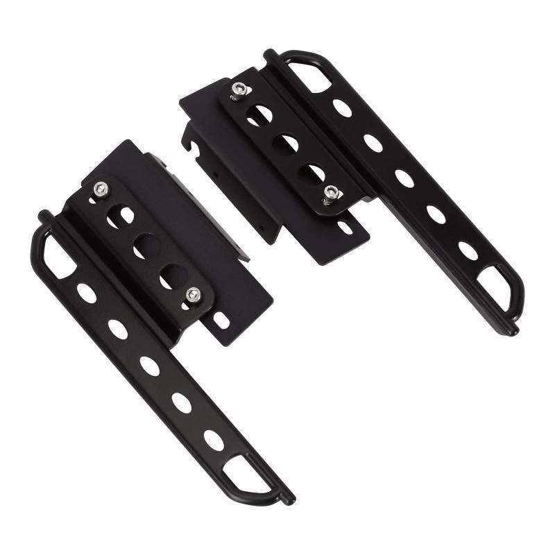 lot 58704 image: INJORA Metal Side Pedal Rock Sliders 124 RC Crawler Car Accessories for Axial SCX24 Gladiator Dodge Power Wagon Upgrade Parts - Retail $14