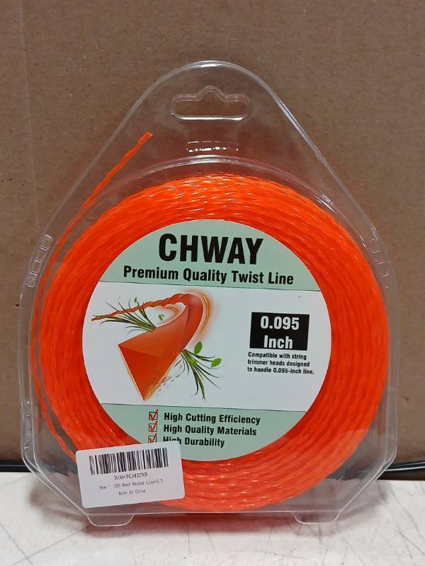 lot 36627 image: Chway Premium 0.095 Orange Trimmer Line