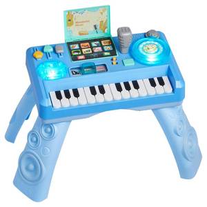VEVOR Baby DJ Playset for Toddlers 1-3, Educational Musical Table Toys with 133 Sound Sources, Recording and LED DJ Turntable, Baby Activity Table for Birthday, Gift for Kids Aged 6+ Months - Retail: $33