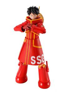 lot 58139 image: TAMASHII NATIONS - One Piece - Monkey D. Luffy -Future Island Egghead- S.H.Figuarts Action Figure - Retail $35
