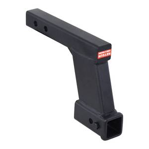 lot 61657 image: REYSUN Trailer Hitch Extender with 8 inch Hitch RiserDrop Hitch, Fits for 2-inch Hitch Receiver, Solid Shank, 10000lbs Tow Hitch Capacity, with Anti-Rattle Bolt Design - Retail $85