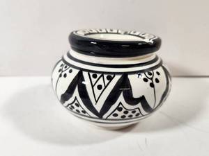 Moroccan Ceramic Cigar Ashtray