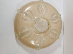 Beautiful Antique Art Deco Glass Ceiling Light Cover
