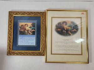 lot 116 image: Classical Angels Love Theme Framed Art Collection