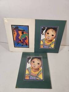 lot 119 image: Matted Art Print Collection