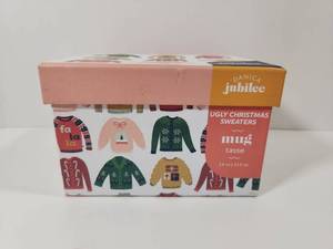lot 242 image: Danica Jubilee Ugly Christmas Sweater Mug 14 oz