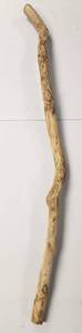 lot 383 image: Handcrafted Natural Wood Walking Stick