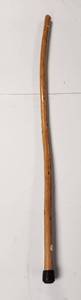 lot 384 image: Hand Carved Wooden Walking Stick