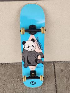 lot 389 image: Reynolds Skateboards Complete Skateboard with Panda Graphic