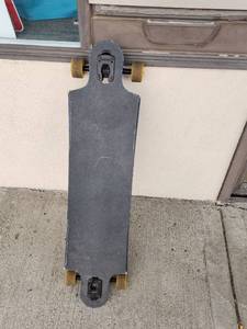 lot 390 image: Longboard Skateboard Set with Bear Trucks and Hawgs Tracers Wheels