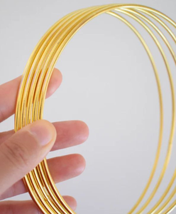 lot 2510 image: 8 Inch Metal Ring Hoops for Macrame and Crafts