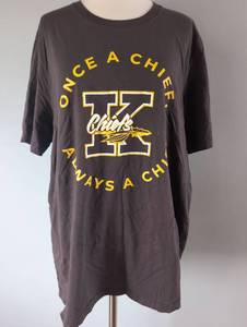 lot 2551 image: Kansas City Chiefs Once A Chief Always A Chief T-Shirt - Size 2XL
