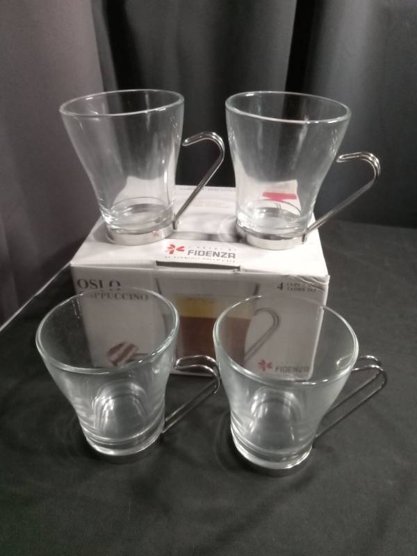 lot 3902 image: Fidenza Oslo Cappuccino Glass Set