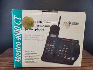 lot 4306 image: Northern Telecom Maestro 4600 CT Cordless Phone with Caller ID