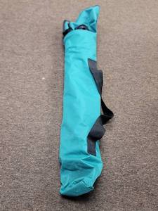 lot 4345 image: Green Folding Chair with Carry Bag