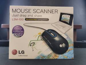 lot 4354 image: LG Mouse Scanner LSM-100 with OCR Technology
