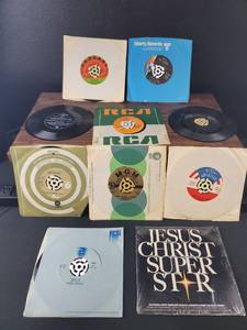 lot 3634 image: 1970s Record Collection with Jesus Christ Superstar