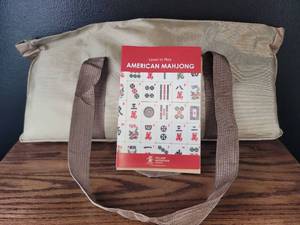 Yellow Mountain American Mahjong Set with Carrying Case