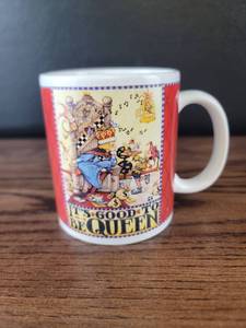 lot 3644 image: Mary Engelbreit Its Good to be Queen Coffee Mug