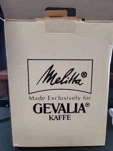 lot 3649 image: Melitta Gevalia Kaffe Coffee Maker