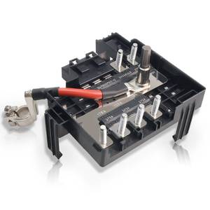 lot 51015 image: Battery Distribution Engine Compartment Fuse Block Fit for Chevy Silverado 1500 2017-2019 GMC Sierra 1500 2017-2019, SilveradoSierra 25003500 HD 2019 - Replace# 84354721 84095551 84460795 84043745 - Retail $32