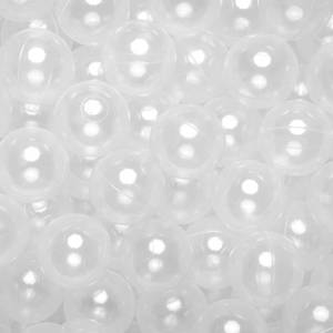 lot 51063 image: Realhaha Pit Balls for Toddlers Ball Pit, BPA Free Plastic Balls 2.4 Inch for Babies for Boys Girls, Kid Accessories for Bounce House, 100 (Clear)