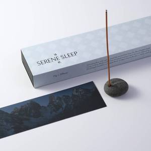 lot 58196 image: Shantivale 100% Natural Incense Sticks with Holder, Soothing Herbal Incense for Sleep Support  Woody TCM Blend, 40-Minute Burn, Low Smoke, Non-Toxic, Gifts for Women - Retail $14