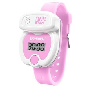 lot 58224 image: SKYROKU Potty Training Watch for Toddlers Music & Light Reminders, Silicone Adjustable Strap, Rechargeable, Countdown Timer, Cute Toilet Shape Easy Setup & Safe for Kids - Retail $18